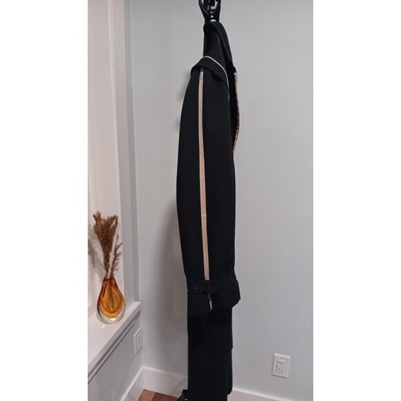 Vintage Yves Venet Trench Coat 47" Long Excellent Condition - Picture 9 of 10